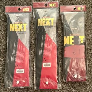 Lot of 3 Hair Extensions by “Next” 100% Human Hair | New Deep Wave 10”–14” New!
